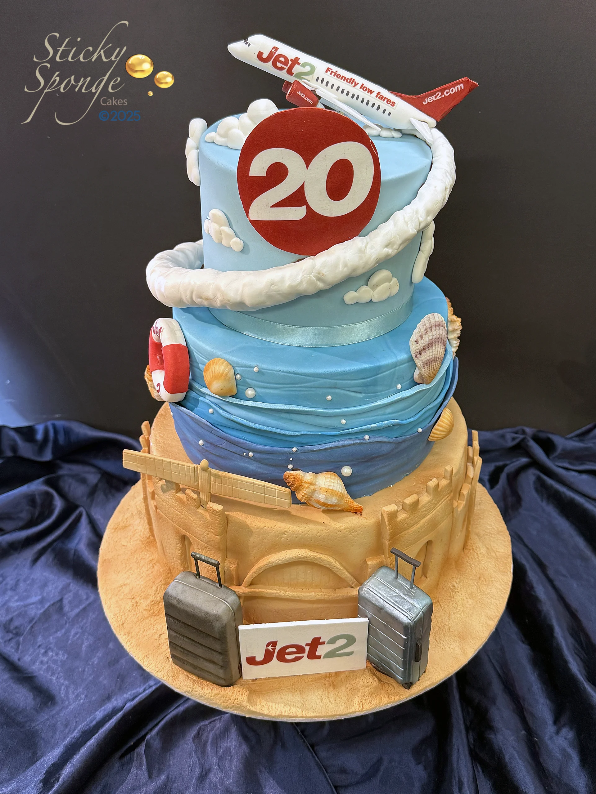 Jet 2 20th cake